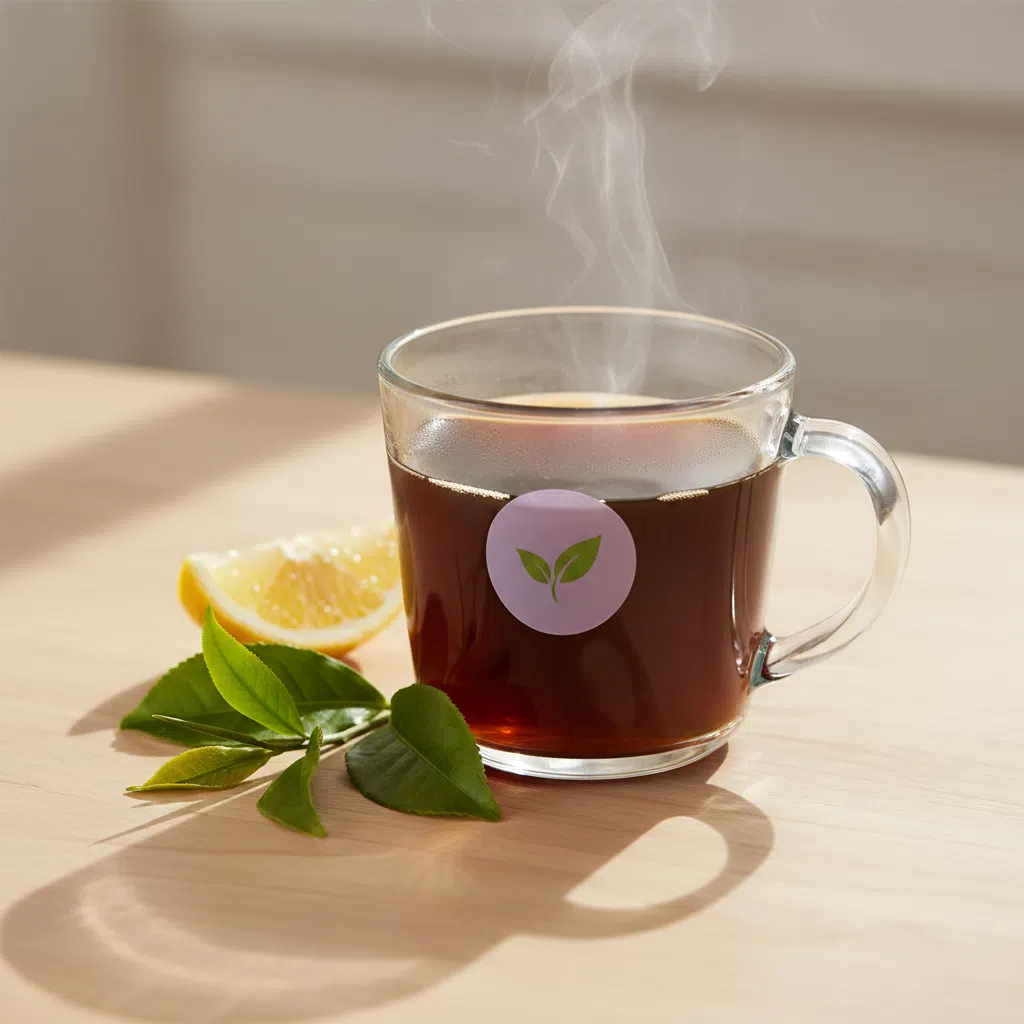 Kaffeetasse mit Grüntee - Koffein Konzentration Energie Alltag